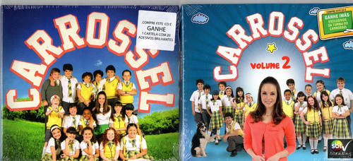 Cd Carrossel 2012 Vol. 1 E 2 Novela Infantil Sbt Bonellihq