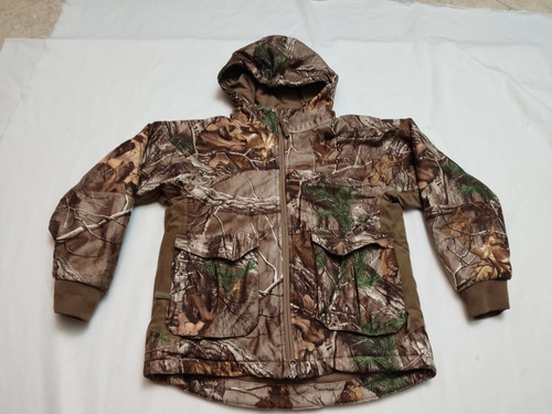 Chamarra Redhead Realtree Para Niño Talla 10-12 Térmica 