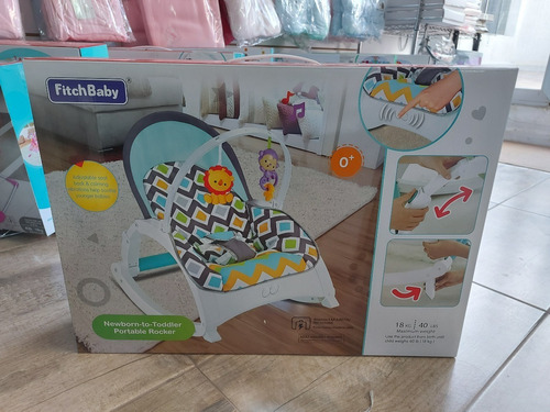 Silla Mecedora Con Vibración Melodías Portable Cum Rocker