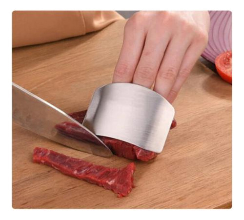 Protector de dedos Cut Chop Vegetables de acero inoxidable
