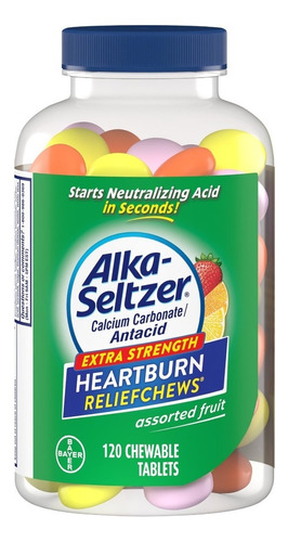 Alka-seltzer Masticable Alivia La Acidez