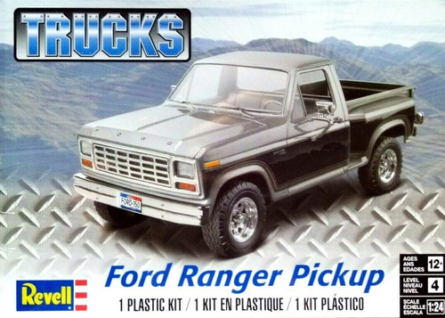 Ford Ranger Pickup Escala 1/24 Revell 854360