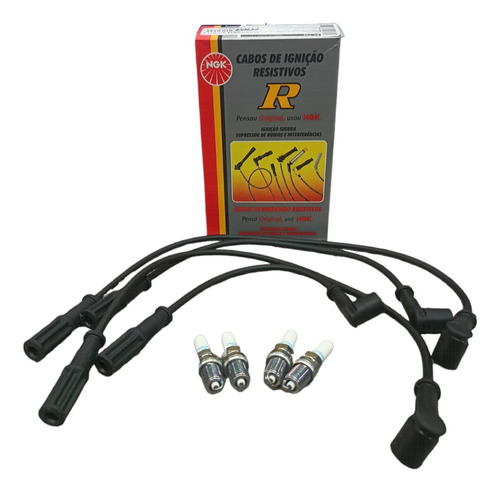 Kit Cables Y Bujias Fiat Palio Siena 1.4 Fire