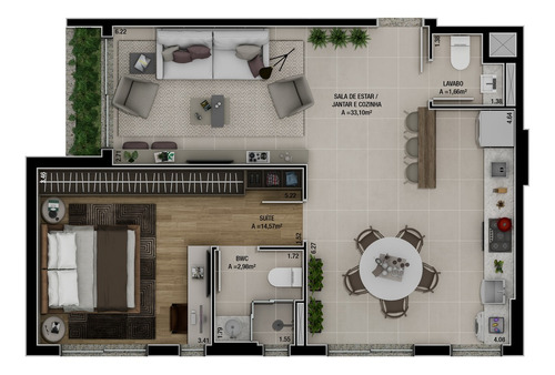 Imagem 12 de 23 de Garden Residencial Para Venda, Centro, Passo Fundo - Gd5874. - Gd5874-inc