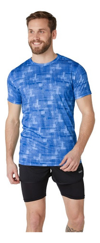 Remera Deportiva Hombre Sublimada Entrenamiento Yakka