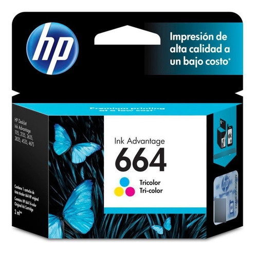 Cartucho Hp 664 Color Para Hp 2135 3635 2675  Original