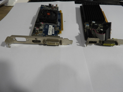 Lote 2 Placa De Video - 8400gs - Hd 7400 - (Usado)