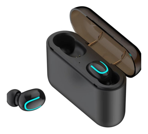 Mini Audifonos Tws Hbq-q32 Bluetooth 5.0 Color: Negro