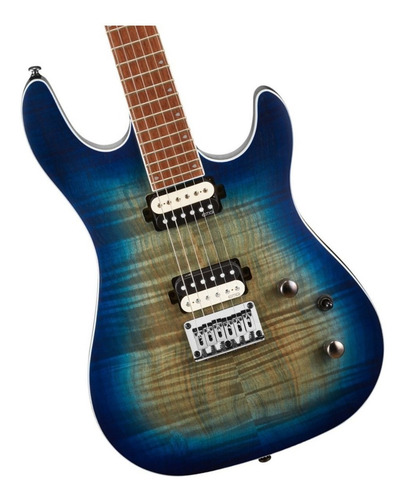 Imagen 2 de 3 de Guitarra eléctrica Cort KX Series KX300 de caoba cobalt burst poro abierto con diapasón de jatoba