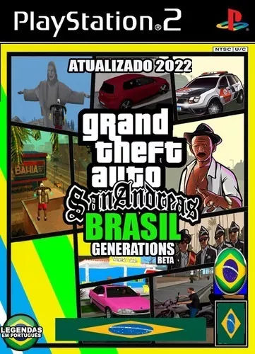 Gta san Andreas Carros brasileiros Ps2 