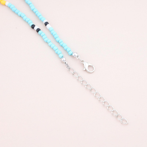 Andelaisi Boho Collar De Cuentas De Semillas De Arcoíris Gar