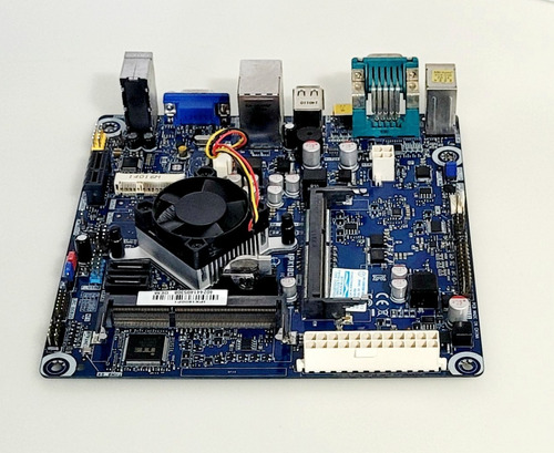 Imagem 3 de 6 de Placa Mãe Pcware Ipx1800p1 + 2gb Ram Hdmi
