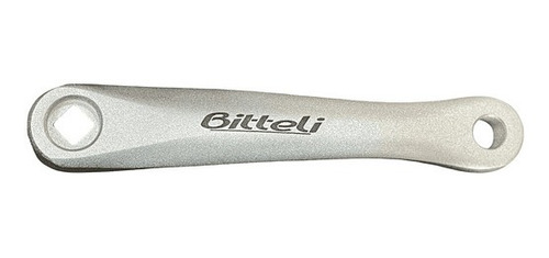 Biela Izquierda Bitteli 170mm Aluminio Silver