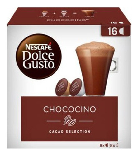 Cápsulas Chococino Nescafé Dolce Gusto 16 Capsulas