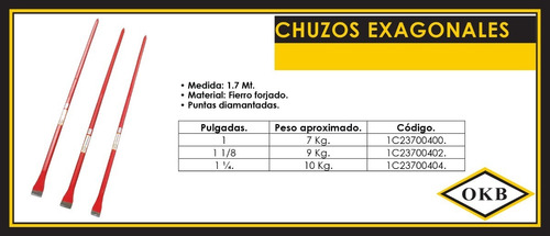 Chuzo Hexagonal 1 Okb, Ferreonline
