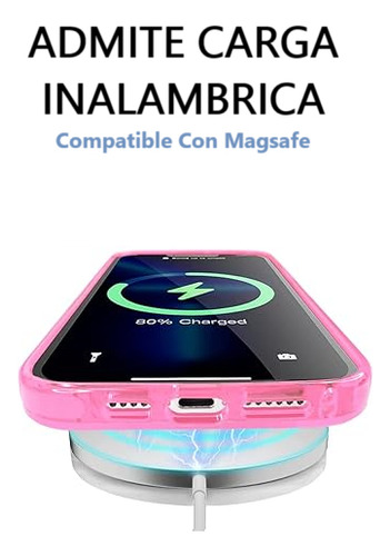 Carcasa Neon Con Lentes Para iPhone 14 14 Pro 14 Pro Max