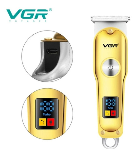 Cortadora De Cabello Hair Trimmer Recargable Vgr V-290