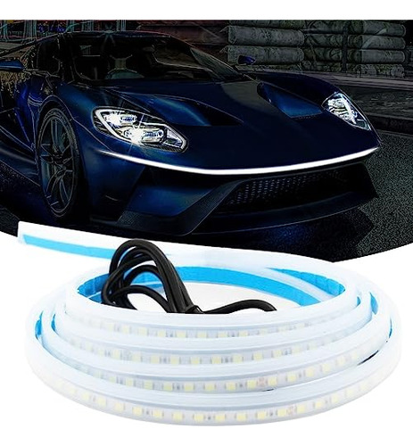 59inch Coche Led Hood Light Strip,exterior Flexible Daytim1