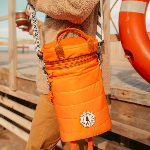 Imagen 3 de 9 de Mochila Matera Diamond Pop Naranja