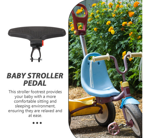 Reposapiés Con Pedal De Extensión Para Cochecito De Bebé