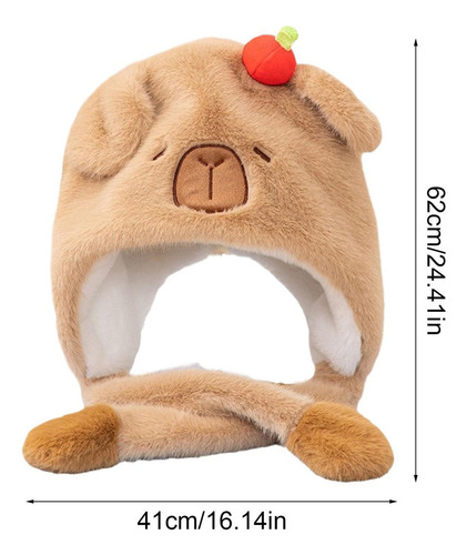Gorro De Animal Con Orejas Gorro Cálido De Dibujos Animados