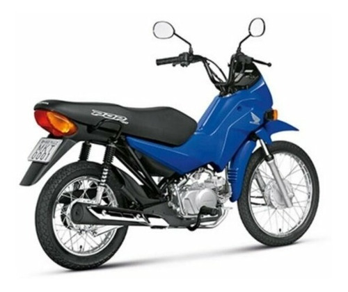 Imagen 2 de 3 de Moto Honda Pop 100 - Azul