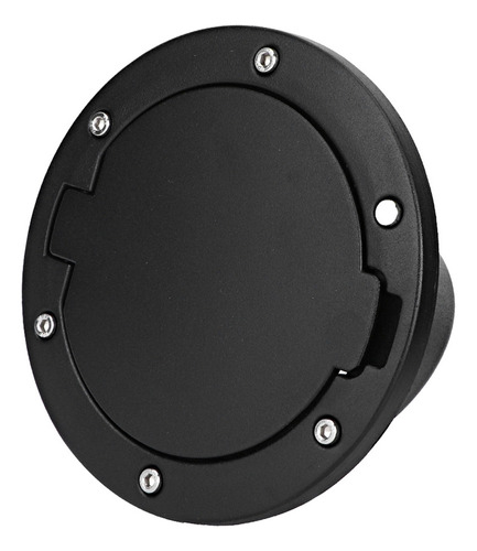 Tapa De Depósito De Combustible Abs Negra For Jeep Wrangler