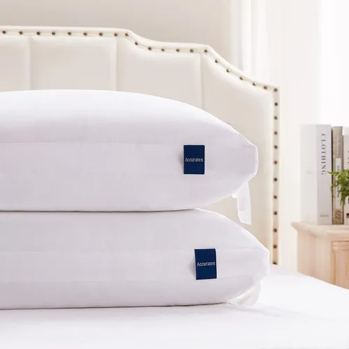 comprar Accuratex Juego De 2 Almohadas De Tamaño Estándar, Almohada 
