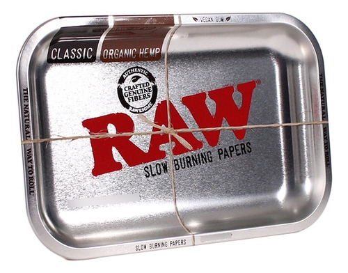 Bandeja Raw Metal Rolling Tray Grande