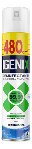 Igenix Desinfectante Aerosol Vainilla 480cc