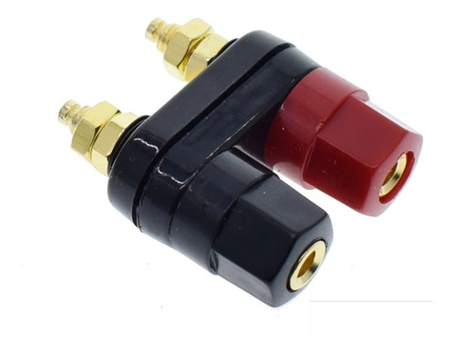 Terminales Banana Hembra Conectores Plug Negro Y Rojo