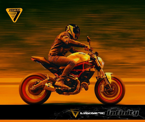 Imagen 4 de 7 de Casco Integral Vertigo V50 Infinity Brillo. Tienda Oficial