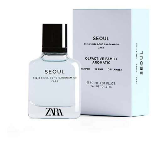 Perfume Zara Man Seoul Edt 30ml