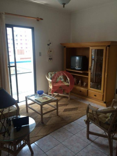 Imagem 2 de 16 de Apartamento Com 1 Dormitório À Venda, 52 M² Por R$ 190.000,00 - Tupi - Praia Grande/sp - Ap0377