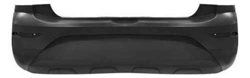 Para-choque Traseira Polo Track 2023 2024 2025 Liso Preto
