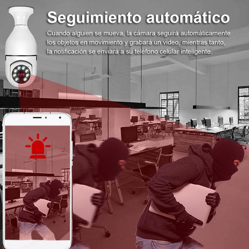 Imagen 6 de 9 de Camara De Seguridad Wifi Inteligente Full Hd 1080p Fralugio