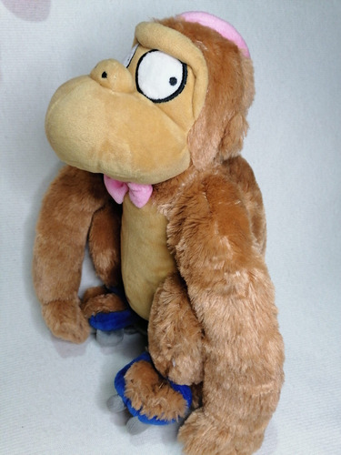 Peluche Original Sr. Teeny Mono De Krusty Los Simpsons 33cm. (Usado)