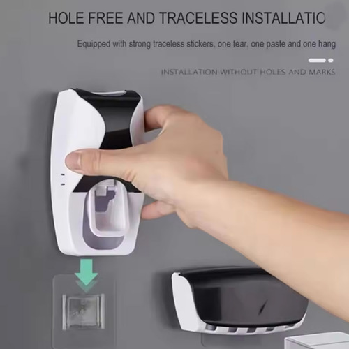 . Dispensador Automático De Pasta De Dientes Con Soporte