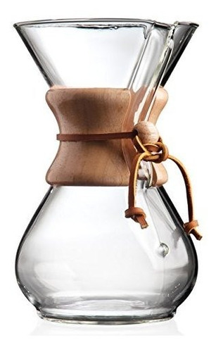 Serie Clásica Chemex, Cafetera De Vidrio Vertido, 6 Copas - 