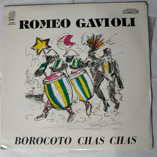 Música Disco Vinilo, Romeo Gavioli Borocoto Chas Chas (Usado)