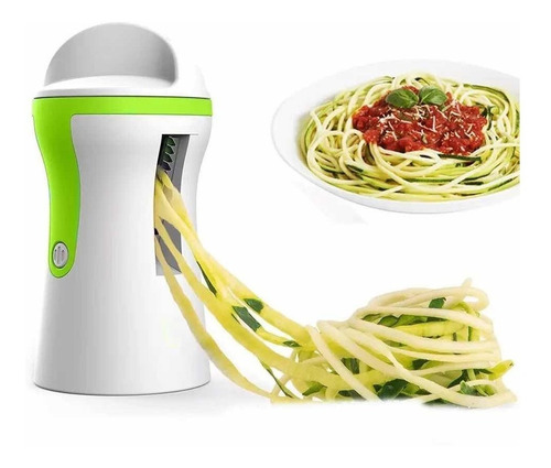 Máquina Cortar Vegetais Espaguete Vegano Abobrinha 3 Em 1   