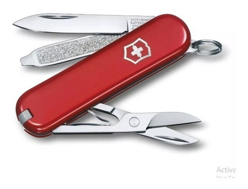 Imagen 2 de 7 de Cortaplumas Victorinox Classic Roja 7 Usos Modelo 0.6223.