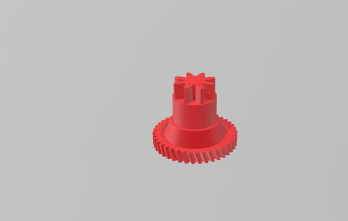 Archivo Stl Engranaje Cortadora De Fiambre Impresion 3d