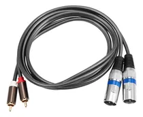 Comprar . Cable Doble Rca Macho A Xlr Macho De 1,5 M, 2 Xlr A 2