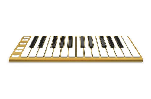 Controlador Midi Cme Xkey Teclado 25 Notas Sensitivas Gold