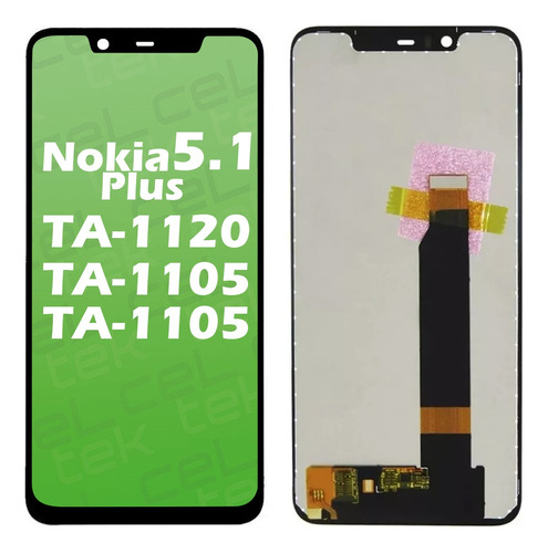 Modulo Compatible Nokia 5.1 Plus Display Tactil S/marco