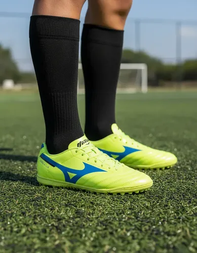 Chuteira Mizuno Society Morelia Club As Turf Ad Verde