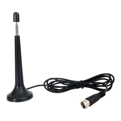 Mini Antena Para Tv Digital Interior Exterior Cable 2mts