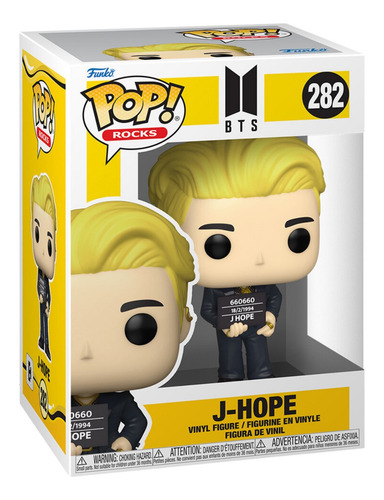Funko Pop Do J-hope #282 Com Look Bts S3 - Envio Imediato