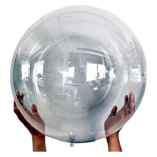50 Balão Bubble Bolha Transparente 18 Polegadas Balões Festa
